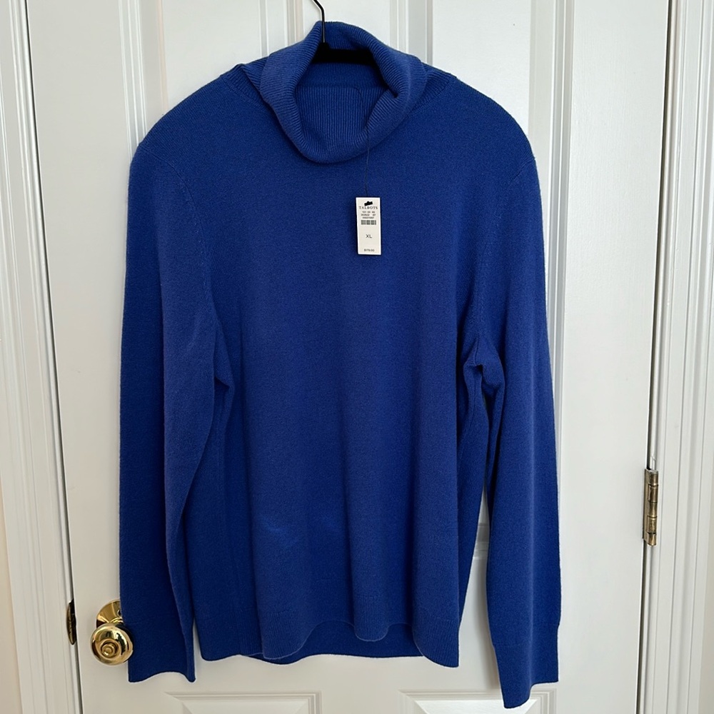 Talbots Cashmere Turtleneck Sweater